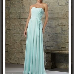 Mori Lee Strapless Gown